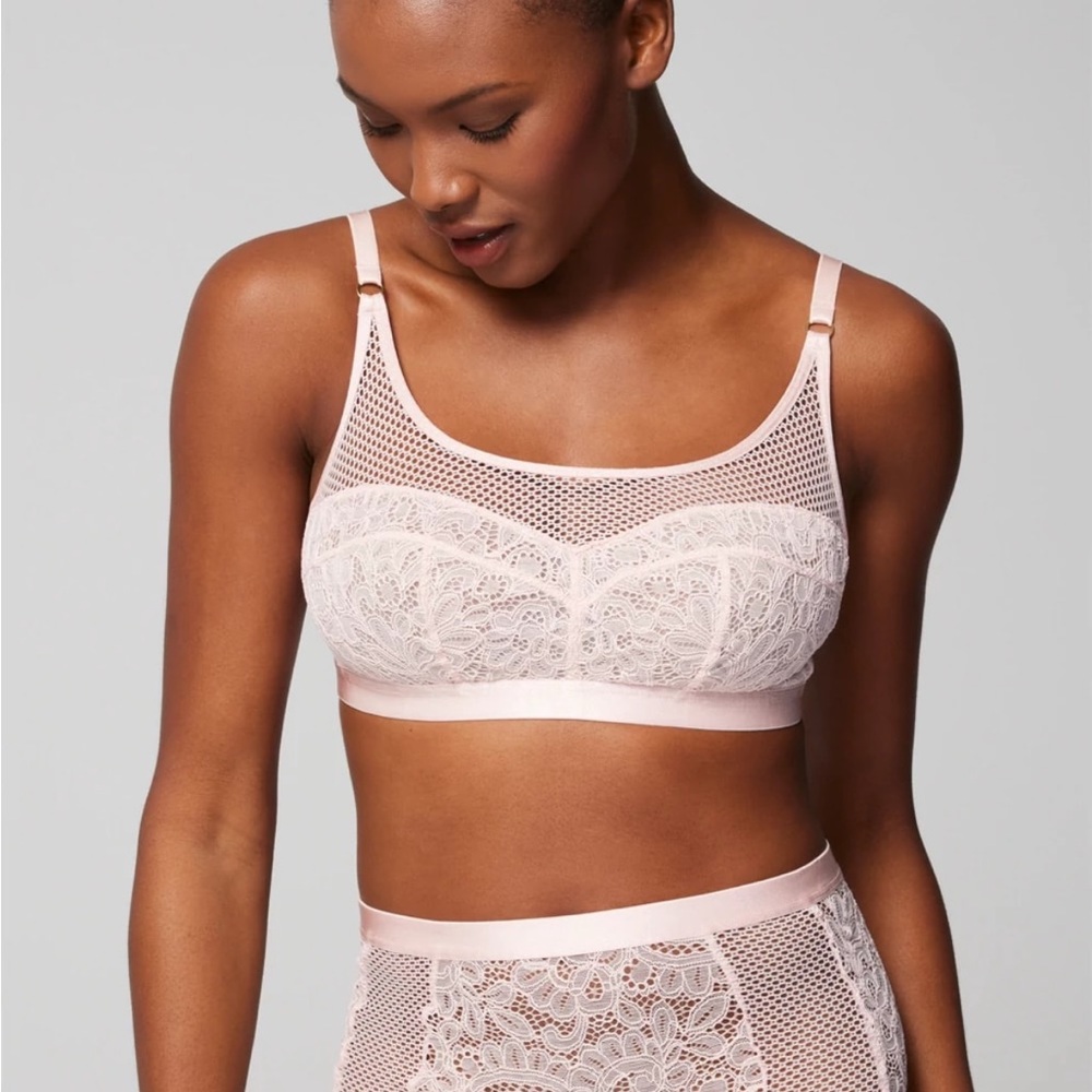 Soma mixed media bralette